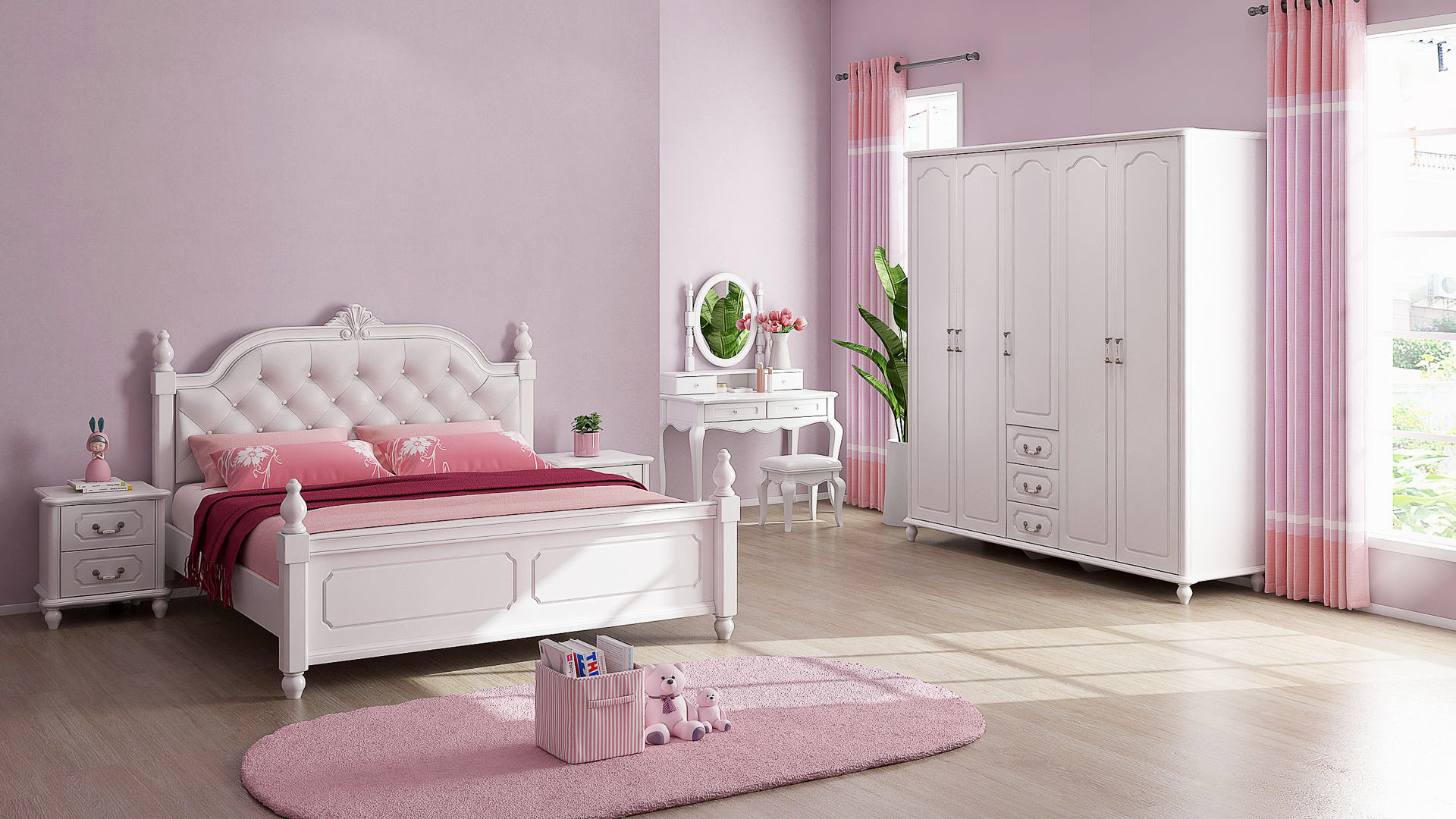 七彩城堡兒童家具